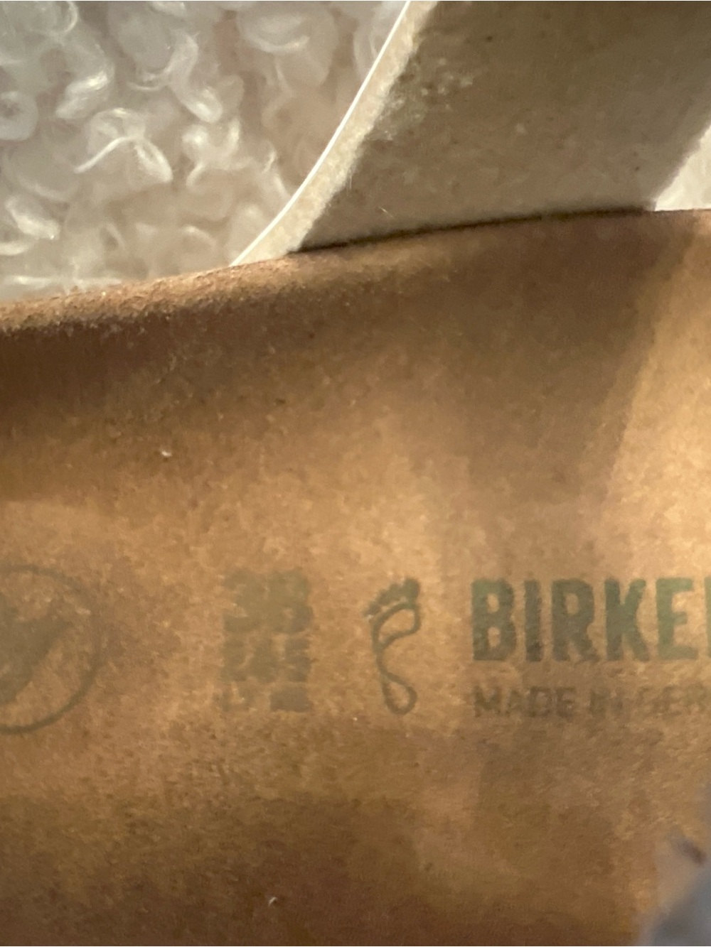 Birkenstock Mayari Sandals in Pink, Tan, Cream & Gray Geometric Print - Picture 15 of 15